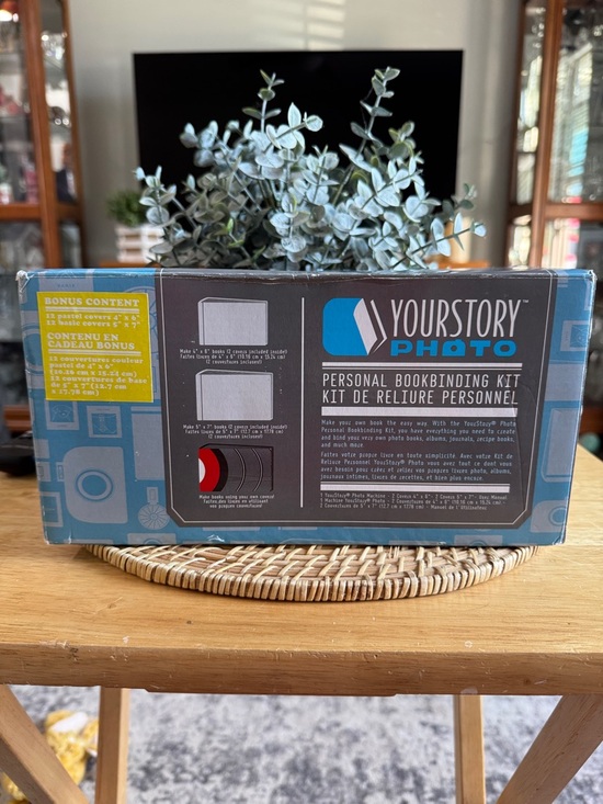 Other - YourStory Photo Personal Bookbinding Kit - NWOT NEVER BEEN TAKEN OUT OF THE BOX
